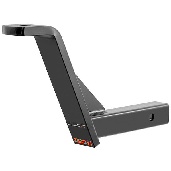 【CURT 正規品】 トレーラーヒッチ用 ヒッチボールマウント 2インチ角 45112 クラス2 8インチライズ 10インチドロップ 牽引能力 約2267kgの画像