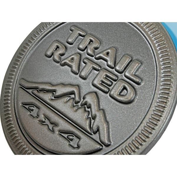 MOPAR純正 ジープ75周年記念「TRAIL RATED」汎用 エンブレム