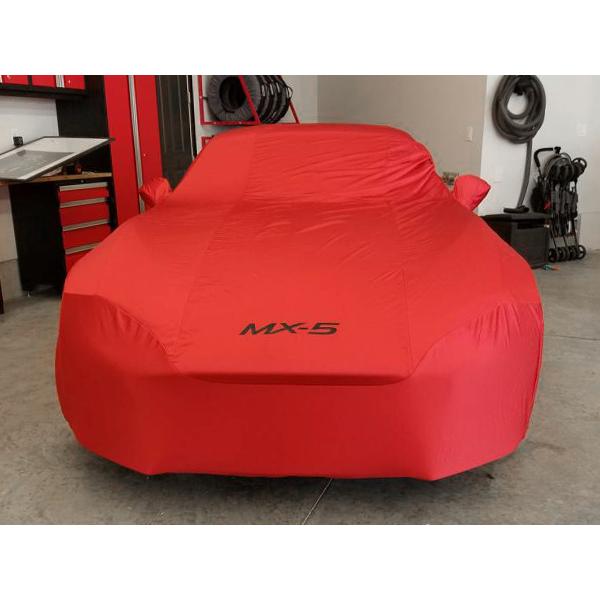 USマツダ純正 カーカバー ボディカバー レッド MX-5 ロゴ入 マツダ