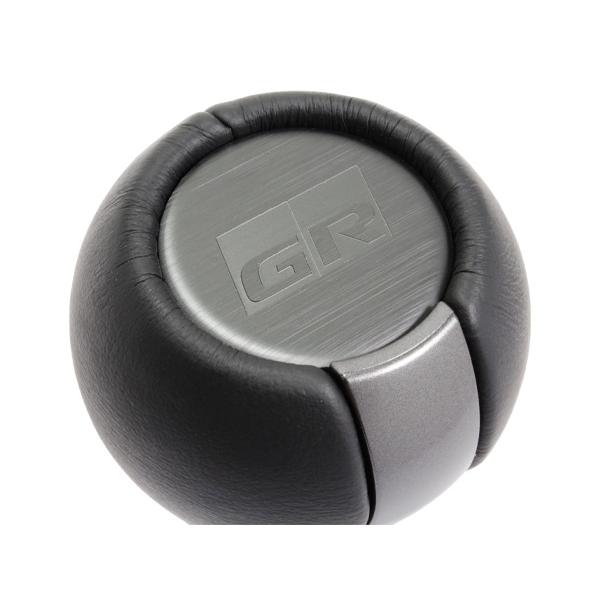USトヨタ純正 シフトノブ シフトレバー AT オートマ用 GRロゴ入 レザー