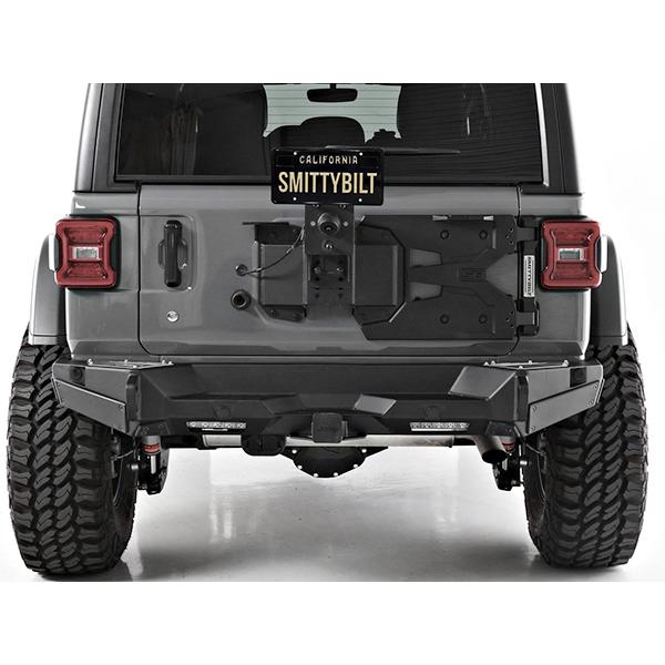 Smittybilt リア タイヤキャリア　JLラングラー Smittybilt 正規品 ジープ JL ラングラー 2ドア 4ドア HD PIVOT リア