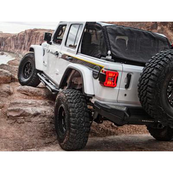 Smittybilt 正規品 ジープ JL ラングラー 4ドア用 SRC サイドアーマー
