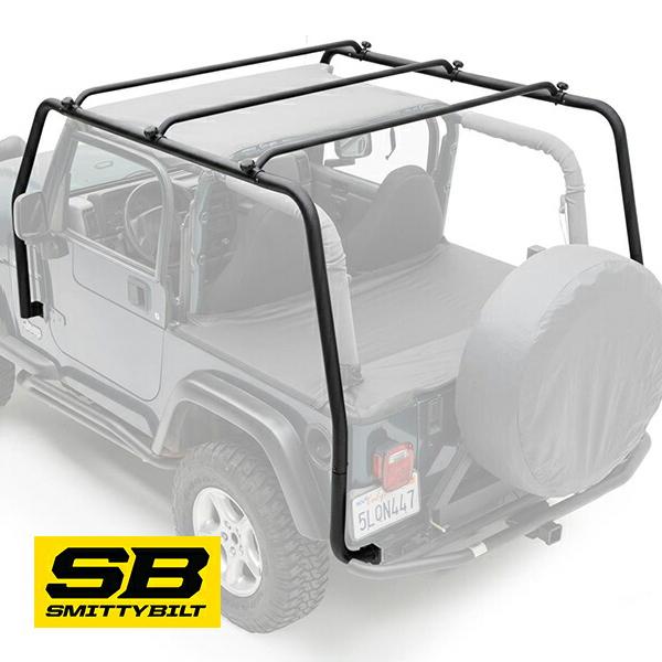 Smittybilt 正規品 ジープ 97-06y TJ ラングラー SRC ルーフラック 2