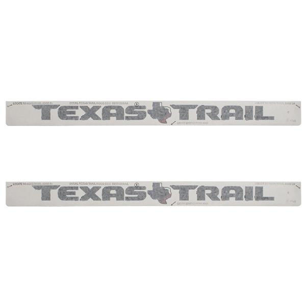 MOPAR純正 Texas Trail スペシャルエディション ボンネット デカール 2枚セット ステッカー ジープ JT グラディエーター JL ラングラー｜californiacustom｜02