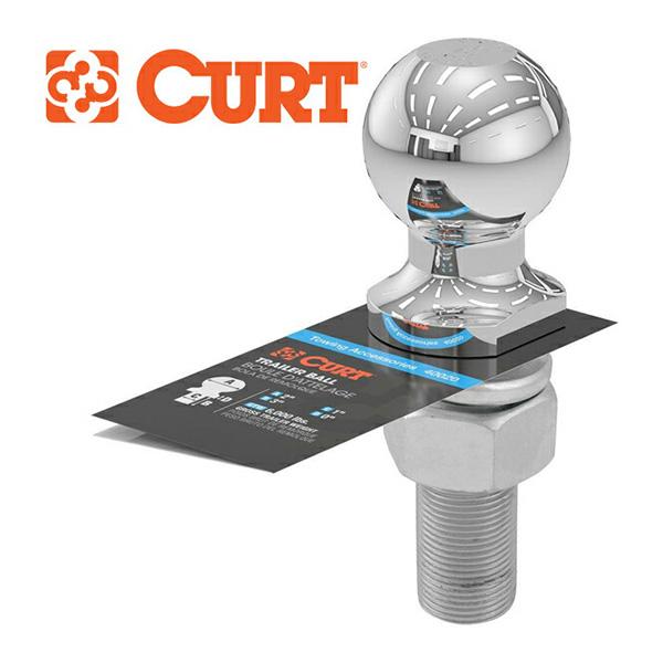 マリオ 緑こうら カート 牽引フック キャンピングカー トレーラー ヒッチボール CURT（カート） 【CURT 正規品】 トレーラーヒッチ用 ヒッチボール