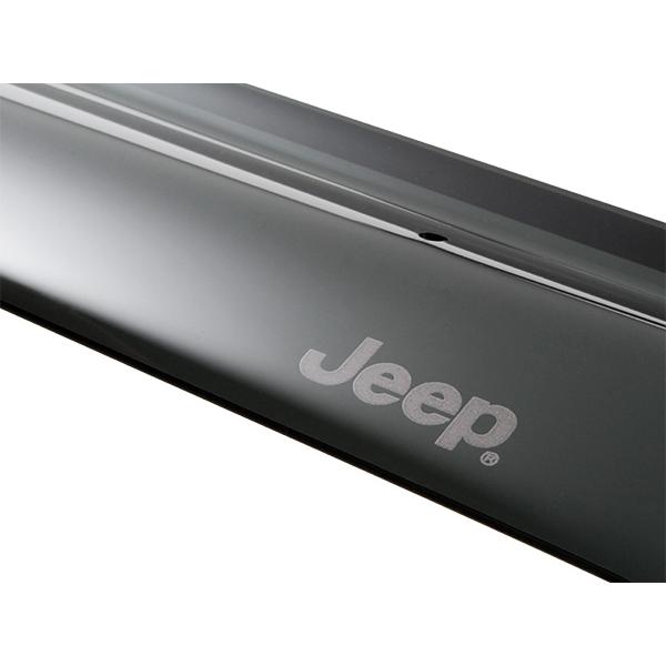 MOPAR純正 JEEPロゴ入 スモークドアバイザー 両面テープ 専用