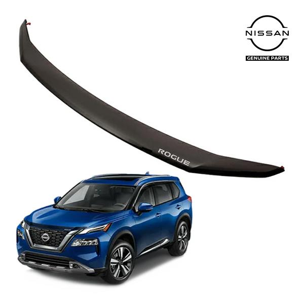 US日産純正 バグガード ROGUE ロゴ入 スモーク 日産 エクストレイル