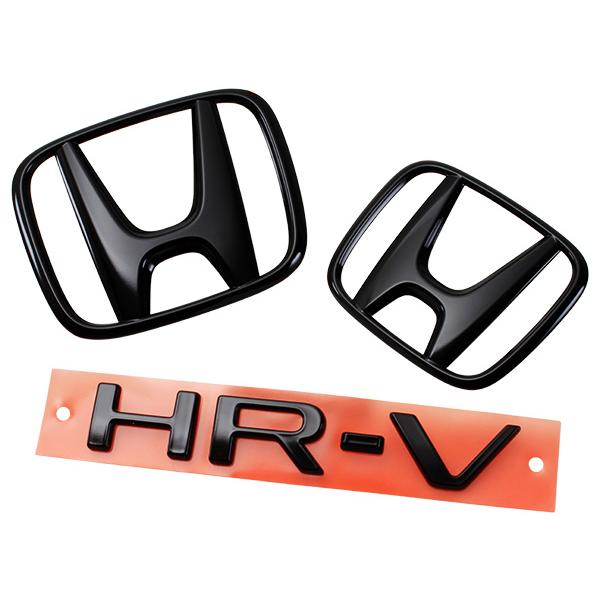 USホンダ純正 Hマーク+HR-Vエンブレム フロントエンブレム 