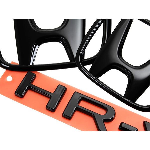 USホンダ純正 Hマーク+HR-Vエンブレム フロントエンブレム 