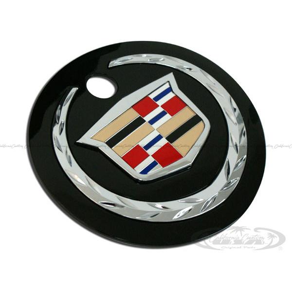 【レア】キャデラック　エンブレム GM純正 キャデラックエンブレム ブラック 15105251 02-05y