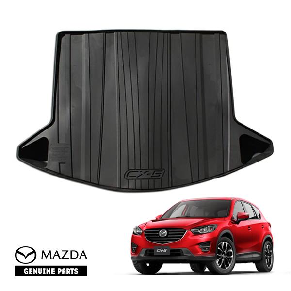 【新品】北米マツダ純正 KF型CX-5用ソフトカーゴライナー USマツダ純正 リア カーゴマット CX-5ロゴ入 ラゲッジマット カーゴ