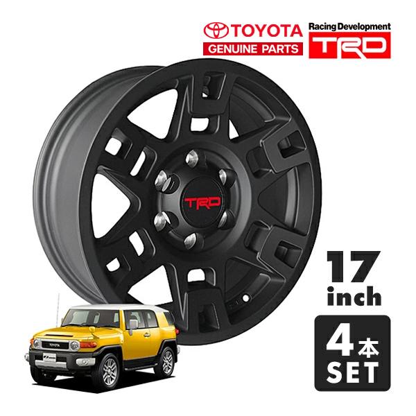 USトヨタ純正 TRD 17インチホイール マットブラック PTR20-35110-BK 4