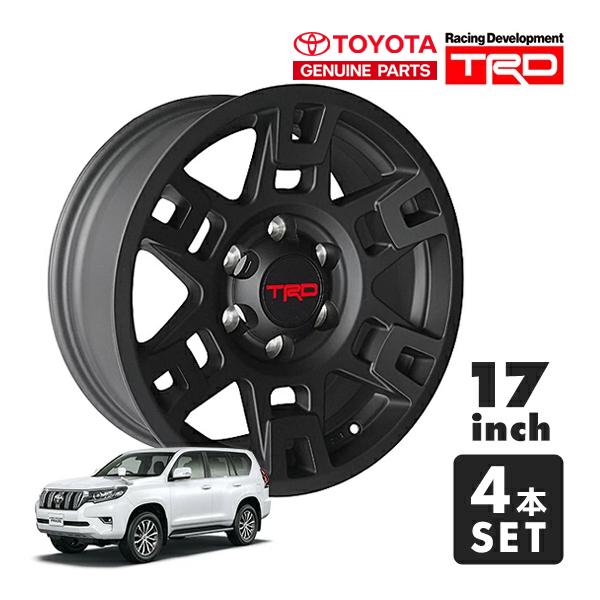USトヨタ純正 TRD 17インチホイール マットブラック PTR20-35110-BK 4