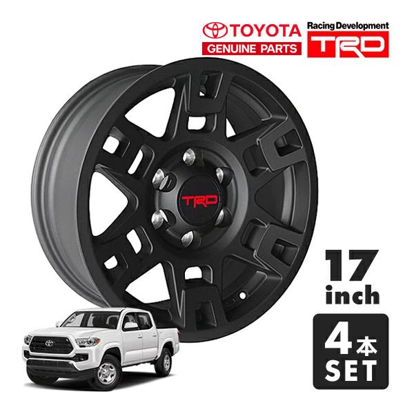 USトヨタ純正 TRD 17インチホイール マットブラック PTR20-35110-BK 4