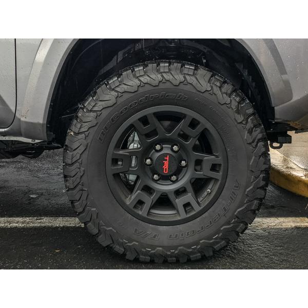USトヨタ純正 TRD 17インチホイール マットブラック 4本セット USトヨタ純正 TRD 17インチホイール マットブラック 4本セット