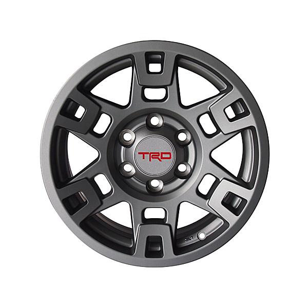 USトヨタ純正 TRD 17インチホイール マットグレー 5本セット TOYOTA FJクルーザー|ランクル プラド 150系|ハイラックスサーフ 215系 他の画像