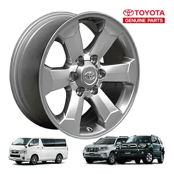 USトヨタ純正 18インチホイール シルバー 4本セット TOYOTA ハイエース