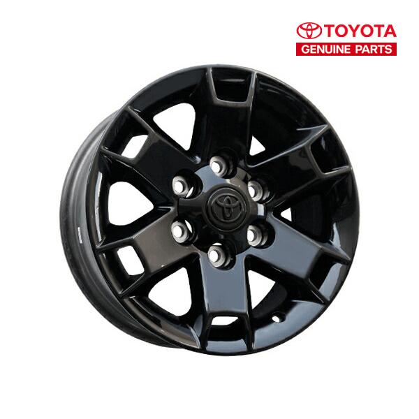 USトヨタ純正 16インチホイール Baja グロスブラック 4本セット TOYOTA