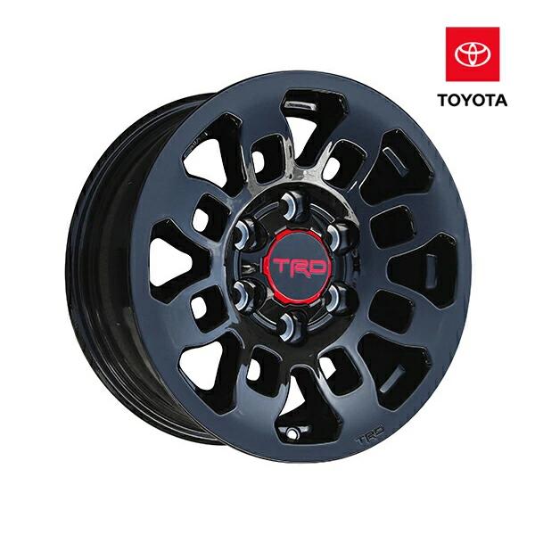 USトヨタ純正 TRD Pro 16インチホイール グロスブラック 4本セット