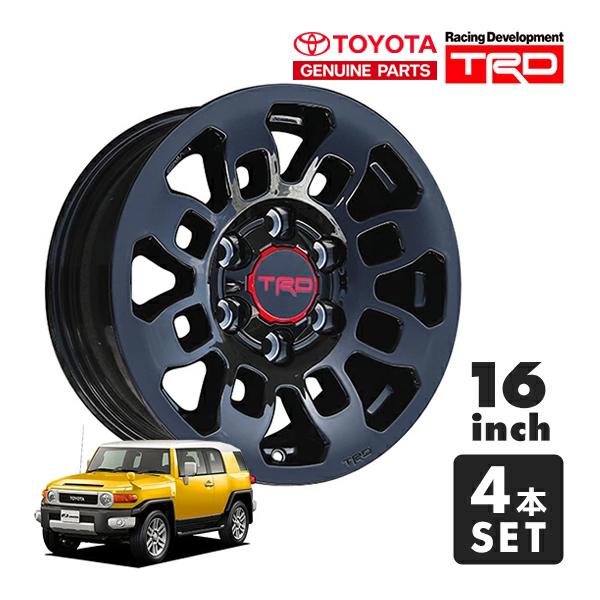 USトヨタ純正 TRD Pro 16インチホイール グロスブラック 4本セット
