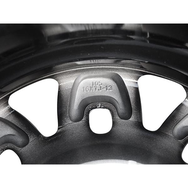 USトヨタ純正 TRD Pro 16インチホイール グロスブラック 4本セット JWL