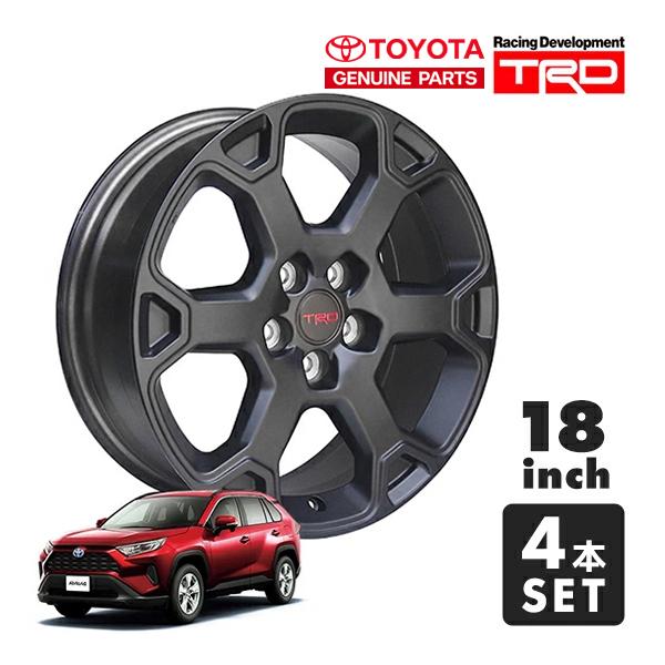 USトヨタ純正 TRD OFF-ROAD 18インチホイール マットブラック 4本