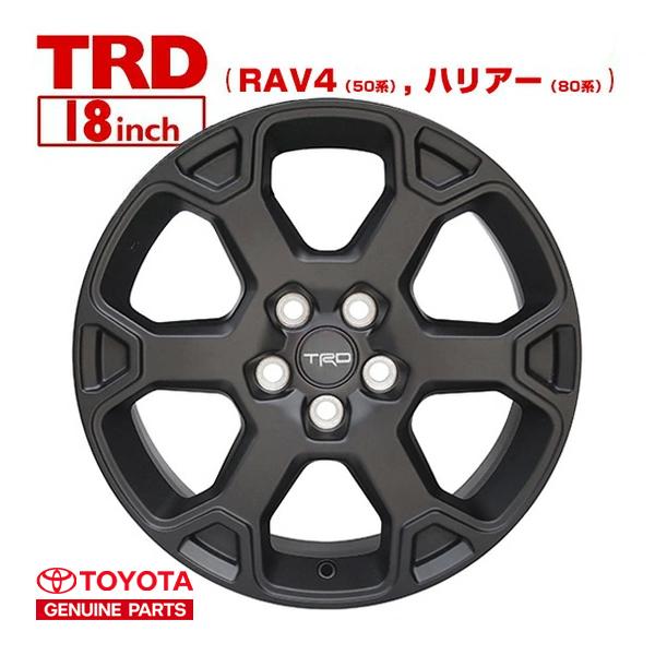 USトヨタ純正 TRD OFF-ROAD 18インチホイール マットブラック 4本