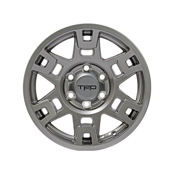 【今月取引限定‼︎】FJクルーザーオプションホイール　プラド・ランクルにも USトヨタ純正 TRD 17インチホイール グロスガンメタル 4本セット