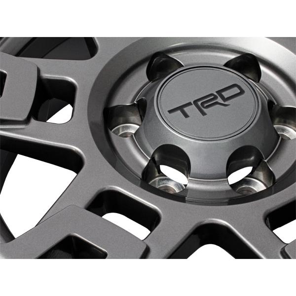 FJクルーザー・ハイラックス　USトヨタ TRD 17×7J +4 4本ホイール USトヨタ純正 TRD 17インチホイール マットグレー 4本セット