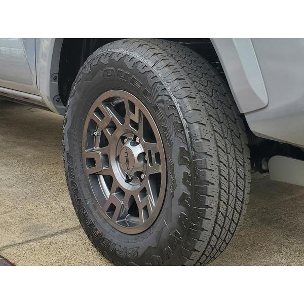 USトヨタ純正 TRD 17インチホイール グロスガンメタル 4本セット