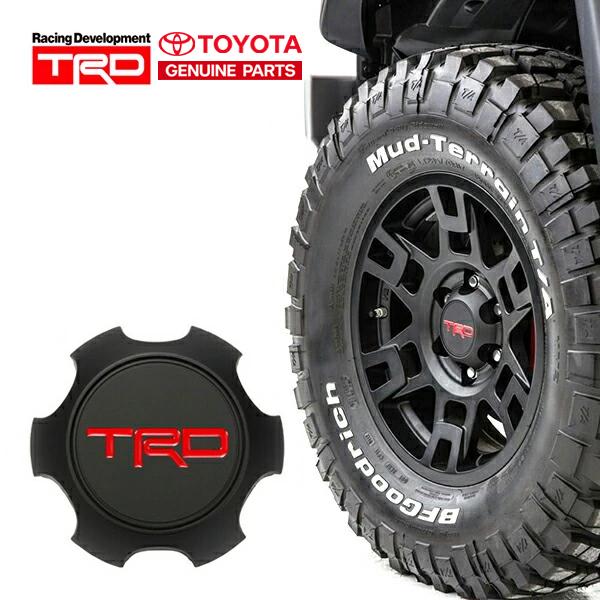 17インチ プラド純正ホイール　センターキャップ有り USトヨタ純正 TRD ホイール センターキャップ マットブラック 17インチ