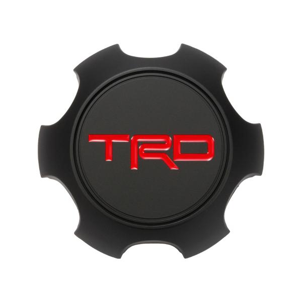 USトヨタ純正 TRD ホイール  センターキャップ マットブラック 17インチ用 1個 FJクルーザー/ランクル プラド150系/ハイラックスサーフ｜californiacustom｜02