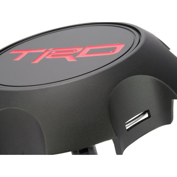 USトヨタ純正 TRD ホイール センターキャップ マットブラック 17インチ