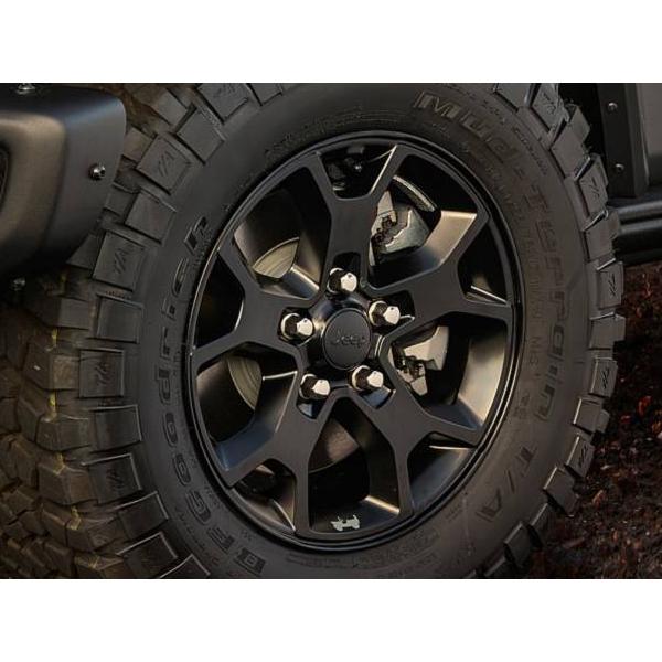 Jeep 17インチ ブラックホイール タイヤ付き MOPAR純正 17インチホイール MOABエディション ブラック 4本