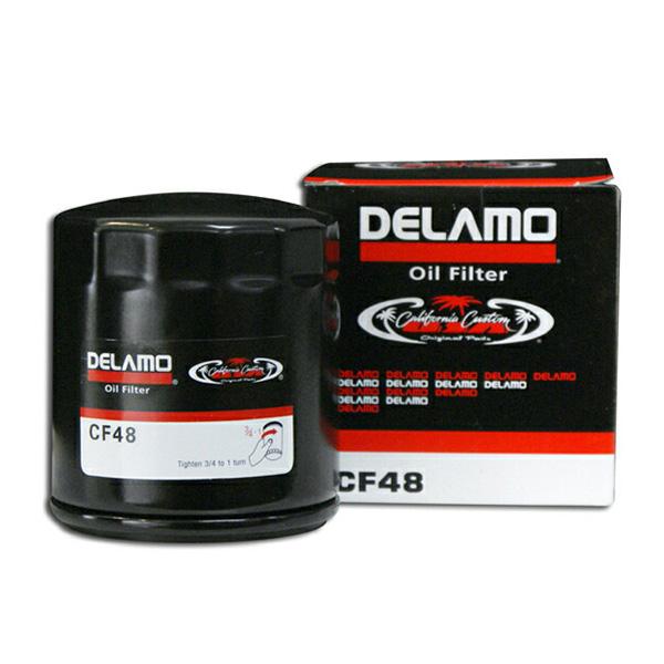 DELAMO エンジンオイルフィルター CF48 0712y シボレータホ,サバーバン,シルバラード,アバランチ,GMCユーコン,エスカレード他 q013カリフォルニアカスタム