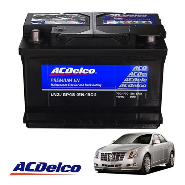 ACDelco 正規品 バッテリー LN3 メンテナンスフリー 09-13y Cadillac 