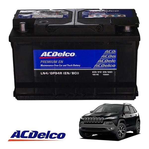 新品未使用　純正バッテリー WK JK JL ラングラー　グランドチェロキー ACDelco 正規品 バッテリー LN4 メンテナンスフリー 14-17y ジープ