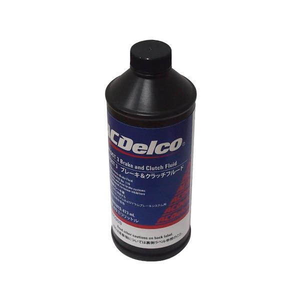 ACDelco ACDELCO / ACデルコ DOT3 ブレーキ&クラッチフルード 473ml