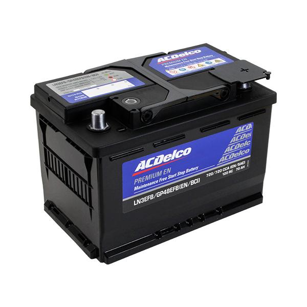 ACDelco 正規品 バッテリー LN3EFB メンテナンスフリー アイドリング