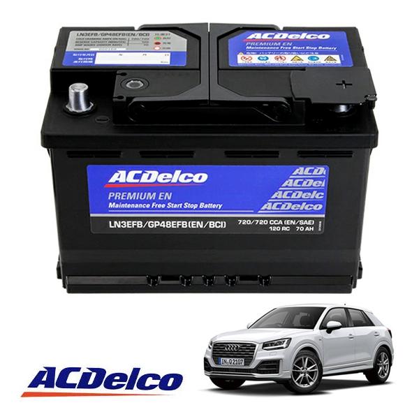 ACDelco 正規品 バッテリー LN3EFB メンテナンスフリー アイドリング