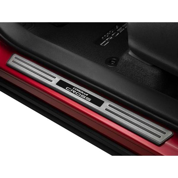 USトヨタ純正 スカッフプレート フロント/リア 4枚セット ドアシル 