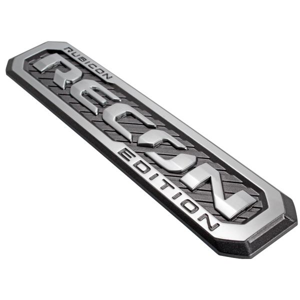 MOPAR純正 Rubicon Recon EDITION フェンダー サイド エンブレム 左右