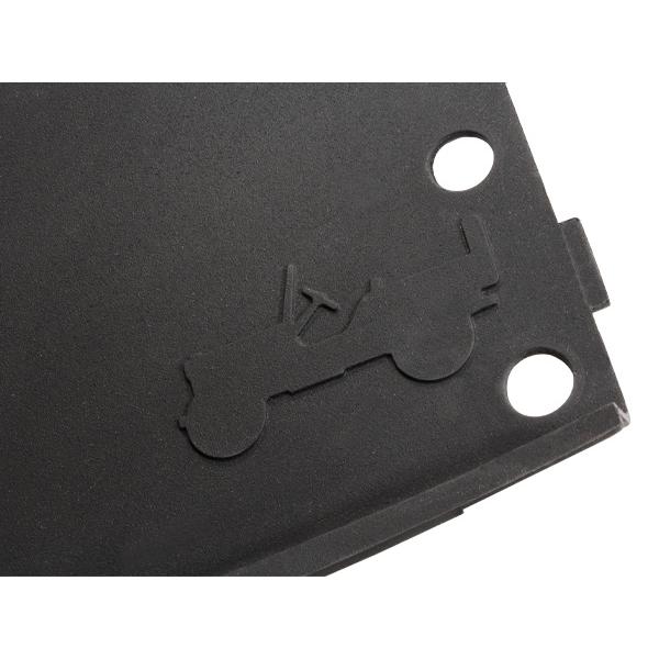 純正 JTグラディエーター 4ドア ラバーフロアマット JEEPロゴ MOPAR純正 ラバーマット JEEPロゴ入 フロアマット 前後 1台分