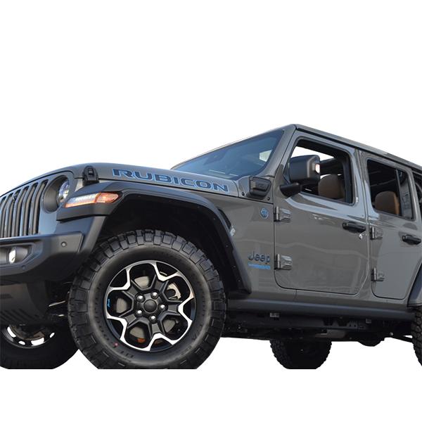 MOPAR純正 TRAIL RATED サイド フェンダー エンブレム シルバー&ブルー