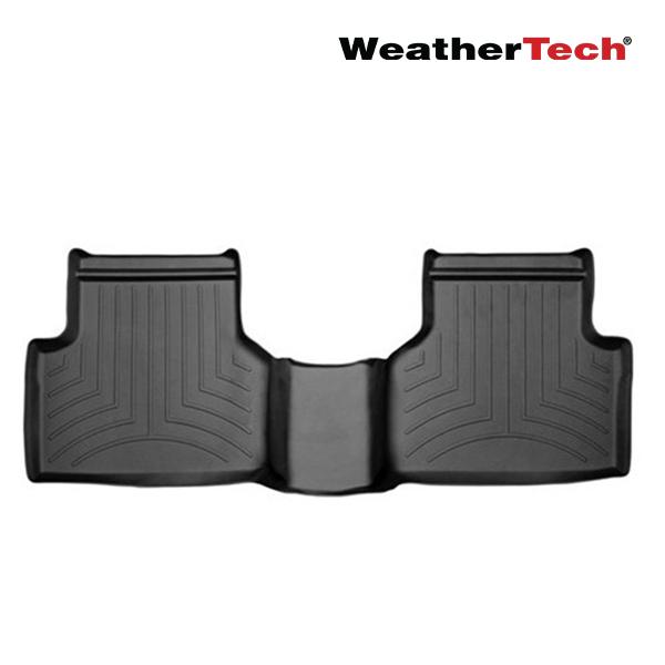 【WeatherTech 正規品】ウェザーテック フロアライナー フロアマット ラバーマット ブラック リア 2列目 後部座席 アウディ