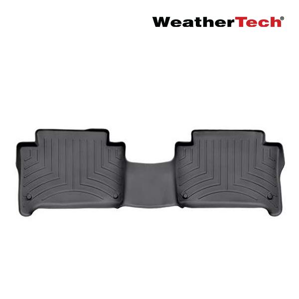 【WeatherTech 正規品】フロアライナー フロアマット ラバーマット ブラック 441512 リア 2列目 後部座席 アウディ