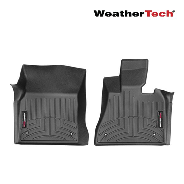 【WeatherTech 正規品】ウェザーテック フロアライナー フロアマット ラバーマット ブラック フロント 1列目 BMW X5 F15