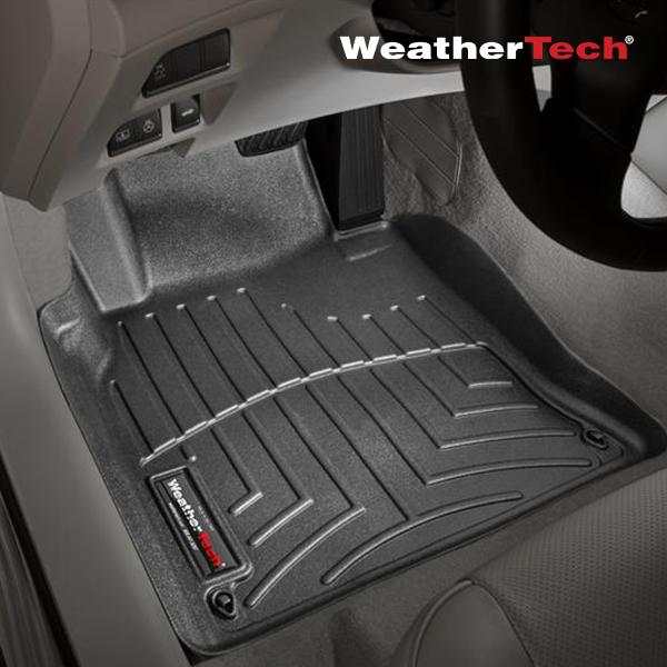 【WeatherTech 正規品】フロアライナー フロアマット ラバーマット ブラック 443041 フロント 1列目 インフィニティ 14