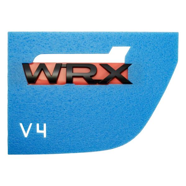 USスバル純正 WRX リアエンブレム ゲートエンブレム ブラック SUBARU