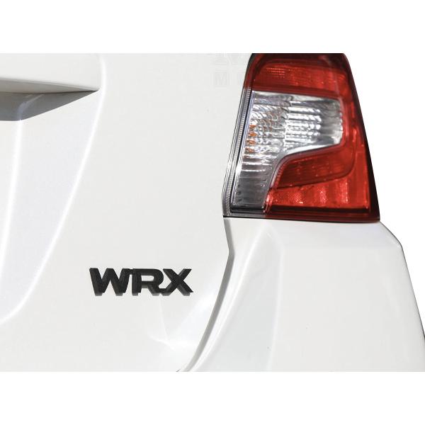 USスバル純正 WRX リアエンブレム ゲートエンブレム ブラック SUBARU 